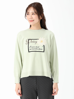 JUDY COLLECTION(ジュディコレクション) |インターシャジャカード ニット セーター