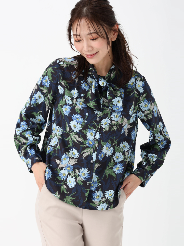 JUDY COLLECTION(ジュディコレクション) |デイジープリント ブラウス シャツ