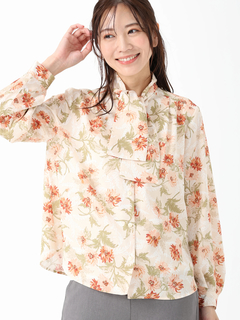 JUDY COLLECTION(ジュディコレクション) |デイジープリント ブラウス シャツ