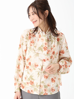 JUDY COLLECTION(ジュディコレクション) |デイジープリント ブラウス シャツ