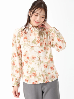 JUDY COLLECTION(ジュディコレクション) |デイジープリント ブラウス シャツ