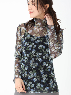 JUDY COLLECTION(ジュディコレクション) |【日本製】 デイジープリント チュール インナー