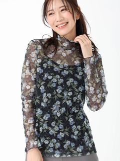 JUDY COLLECTION(ジュディコレクション) |【日本製】 デイジープリント チュール インナー