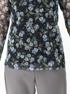 JUDY COLLECTION(ジュディコレクション) |【日本製】 デイジープリント チュール インナー