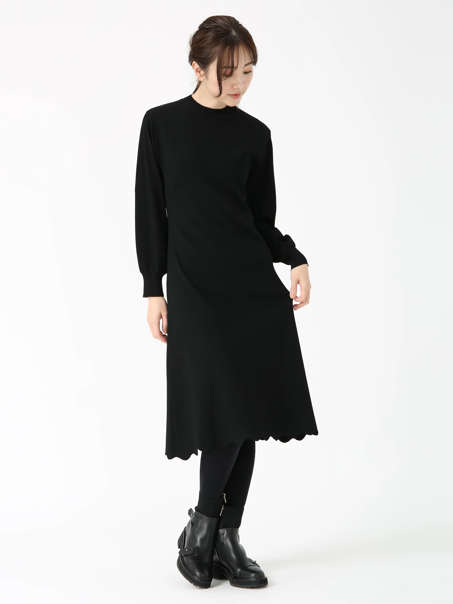 クラッシーストレッチ ワンピース ｜ JUDY COLLECTION（ジュディ