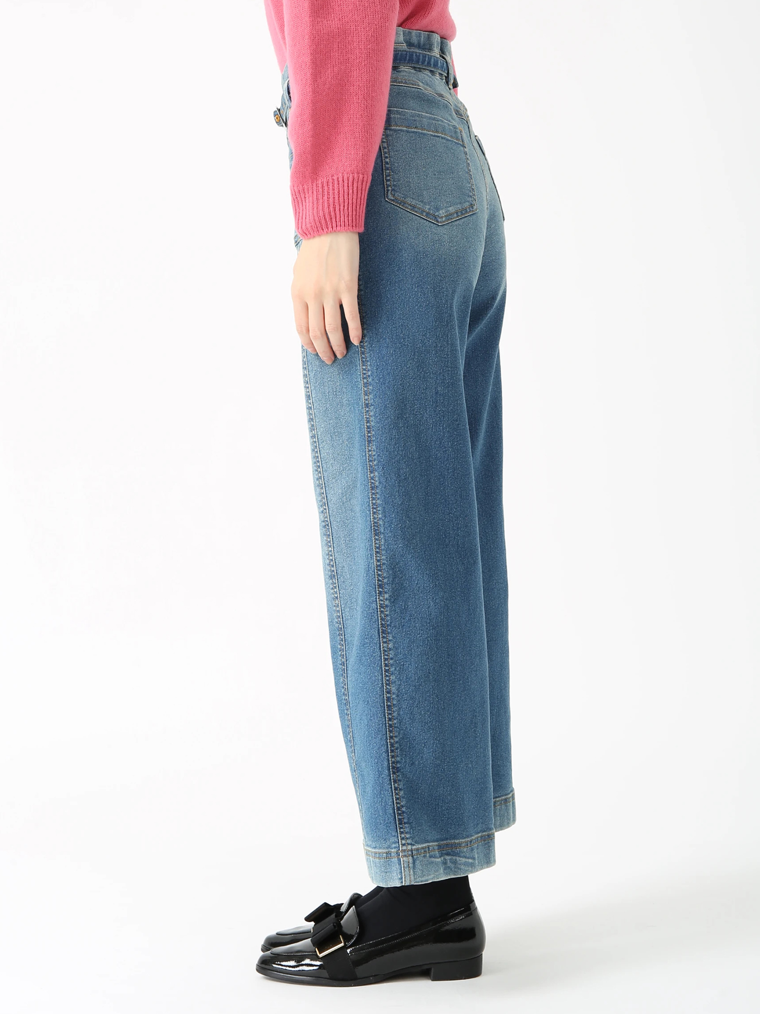 ワイドタック デニム パンツ ｜ JUDY COLLECTION（ジュディ