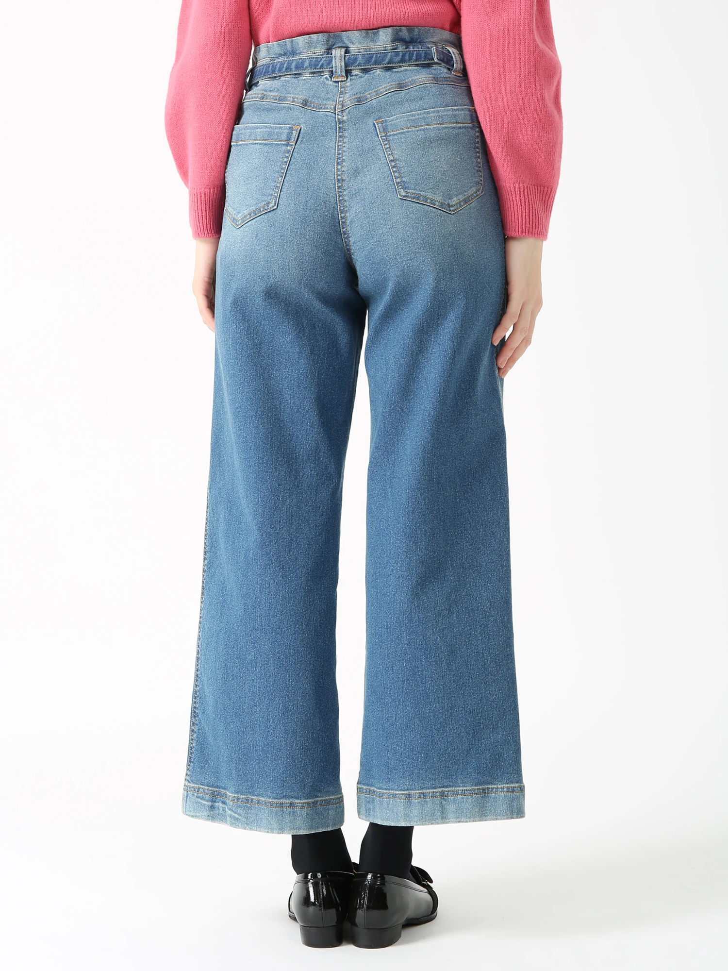 ワイドタック デニム パンツ ｜ JUDY COLLECTION（ジュディ