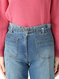 JUDY COLLECTION(ジュディコレクション) |ワイドタック デニム パンツ