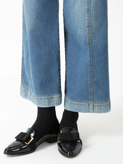 JUDY COLLECTION(ジュディコレクション) |ワイドタック デニム パンツ