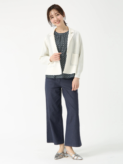 JUDY COLLECTION(ジュディコレクション) |ステンドジオメ プリント ブラウス シャツ