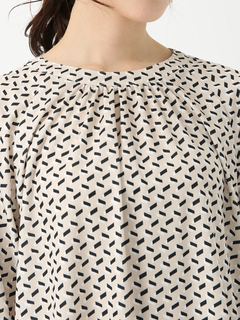 JUDY COLLECTION(ジュディコレクション) |ステンドジオメ プリント ブラウス シャツ