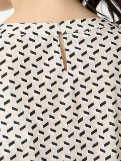 JUDY COLLECTION(ジュディコレクション) |ステンドジオメ プリント ブラウス シャツ