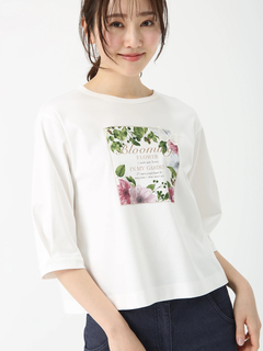 JUDY COLLECTION(ジュディコレクション) |ガーデンプリント トリアノンガーデン Tシャツ