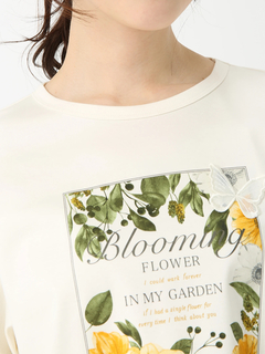 JUDY COLLECTION(ジュディコレクション) |ガーデンプリント トリアノンガーデン Tシャツ