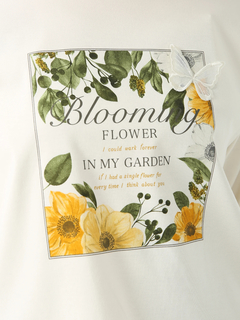 JUDY COLLECTION(ジュディコレクション) |ガーデンプリント トリアノンガーデン Tシャツ