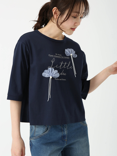 JUDY COLLECTION(ジュディコレクション) |フラワーモチーフ ウィスパーフルール Tシャツ