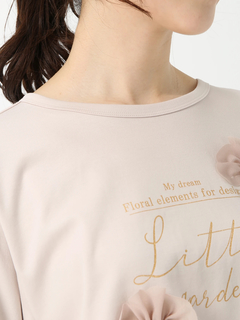JUDY COLLECTION(ジュディコレクション) |フラワーモチーフ ウィスパーフルール Tシャツ