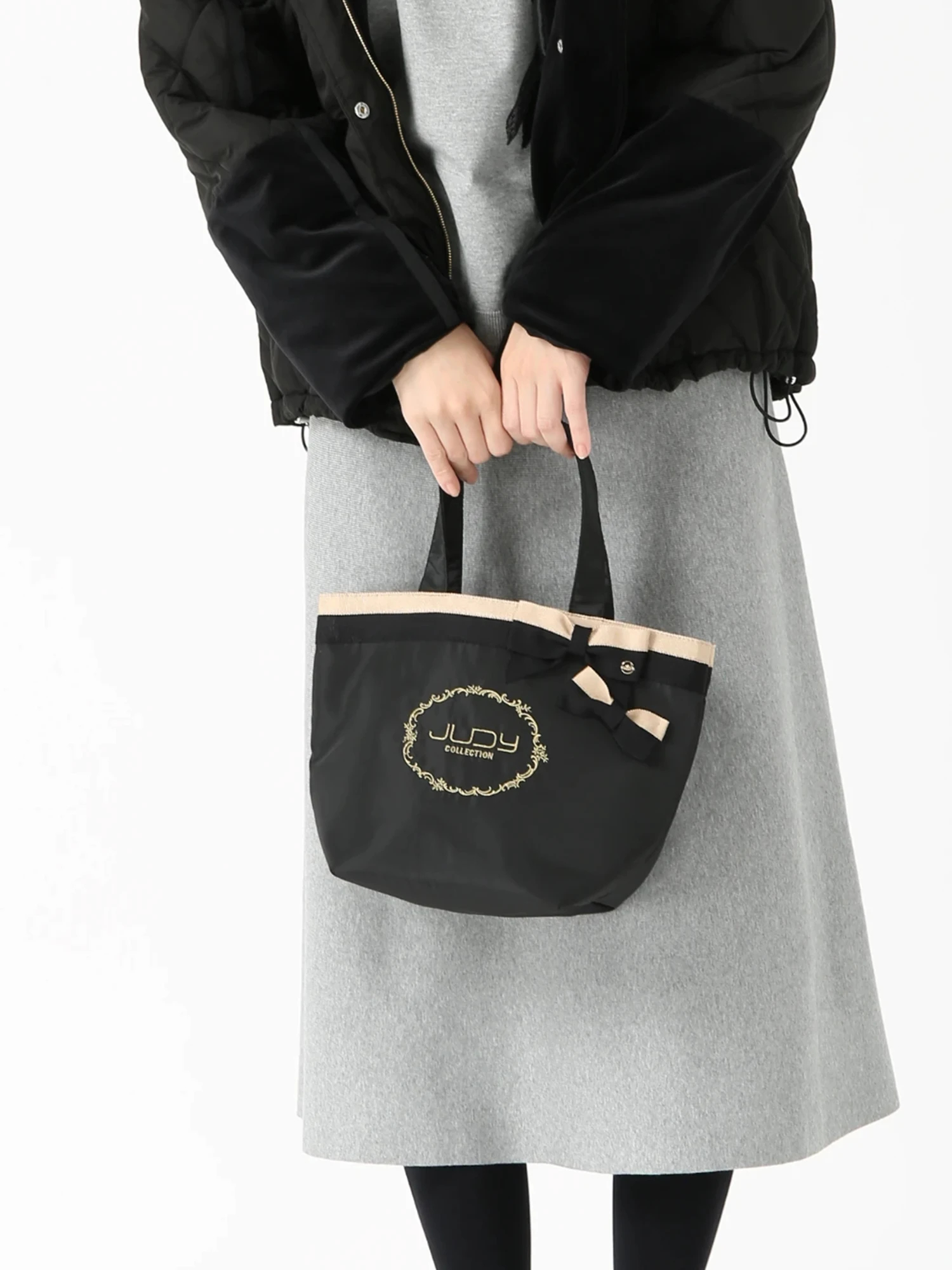 ベビーサテン ミニ トート バッグ ｜ JUDY COLLECTION（ジュディ