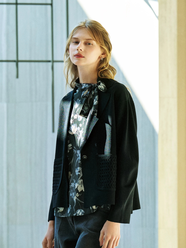 JUDY COLLECTION(ジュディコレクション) |【カタログ掲載】リッチアセテート ジャケット