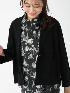 JUDY COLLECTION(ジュディコレクション) |【カタログ掲載】リッチアセテート ジャケット