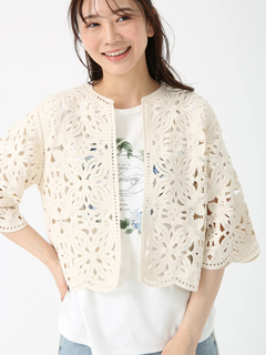 JUDY COLLECTION(ジュディコレクション) |クロッシェ カーディガン