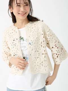 JUDY COLLECTION(ジュディコレクション) |クロッシェ カーディガン