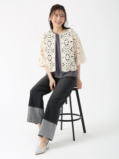 JUDY COLLECTION(ジュディコレクション) |クロッシェ カーディガン