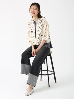 JUDY COLLECTION(ジュディコレクション) |クロッシェ カーディガン