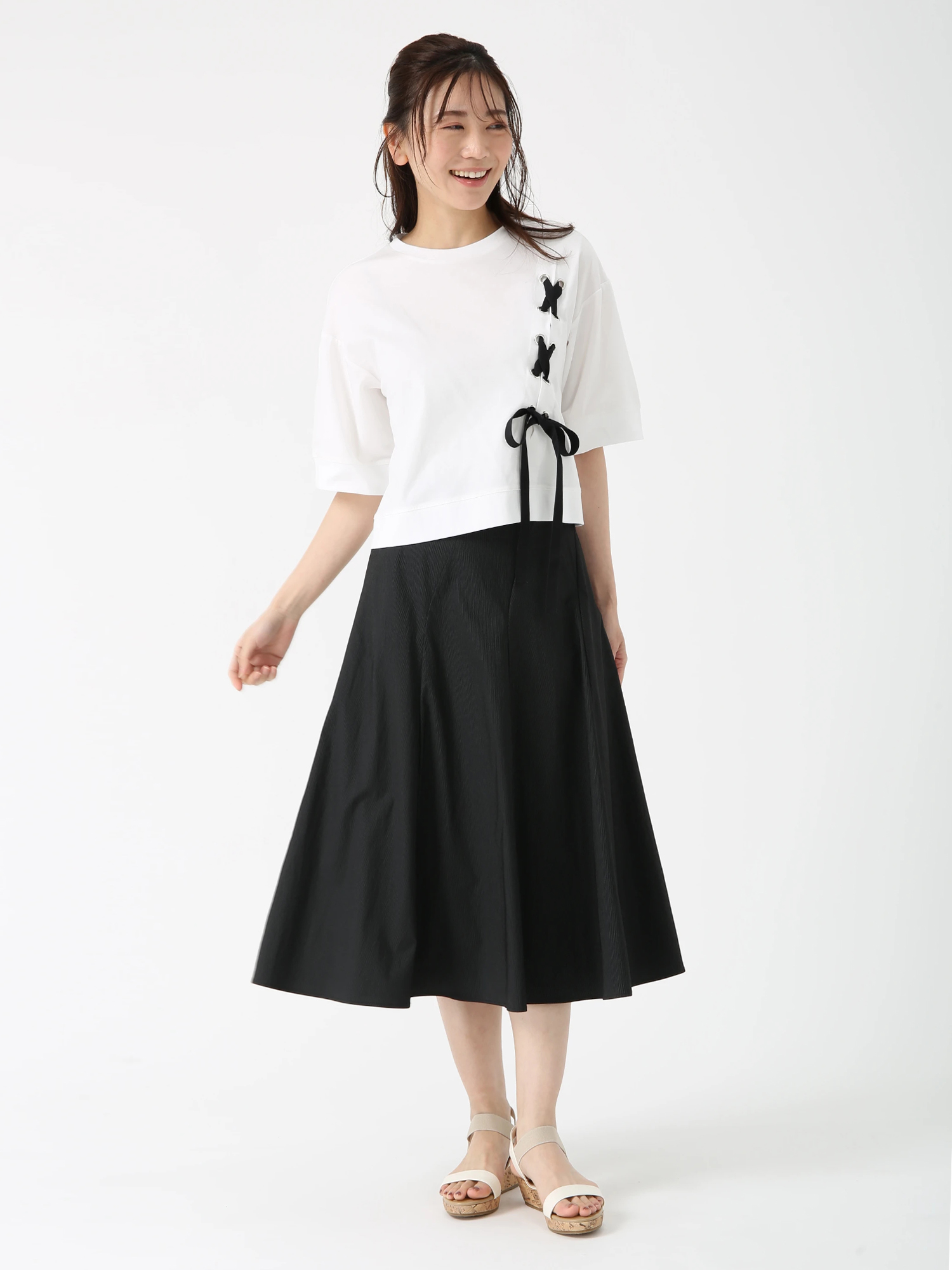 オーシャンストライプ スカート ｜ JUDY COLLECTION（ジュディ