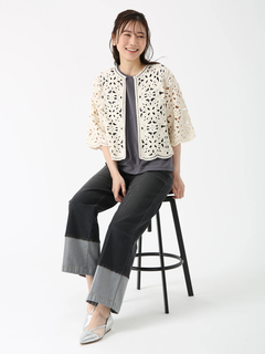 JUDY COLLECTION(ジュディコレクション) |ガルーダツイスト ノースリーブ Tシャツ プルオーバー