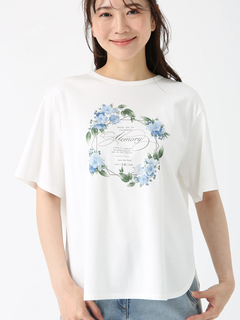 JUDY COLLECTION(ジュディコレクション) |【カタログ掲載】ウィステリアサークル Tシャツ プリントT