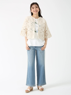 JUDY COLLECTION(ジュディコレクション) |【カタログ掲載】ウィステリアサークル Tシャツ プリントT