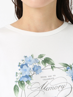 JUDY COLLECTION(ジュディコレクション) |【カタログ掲載】ウィステリアサークル Tシャツ プリントT