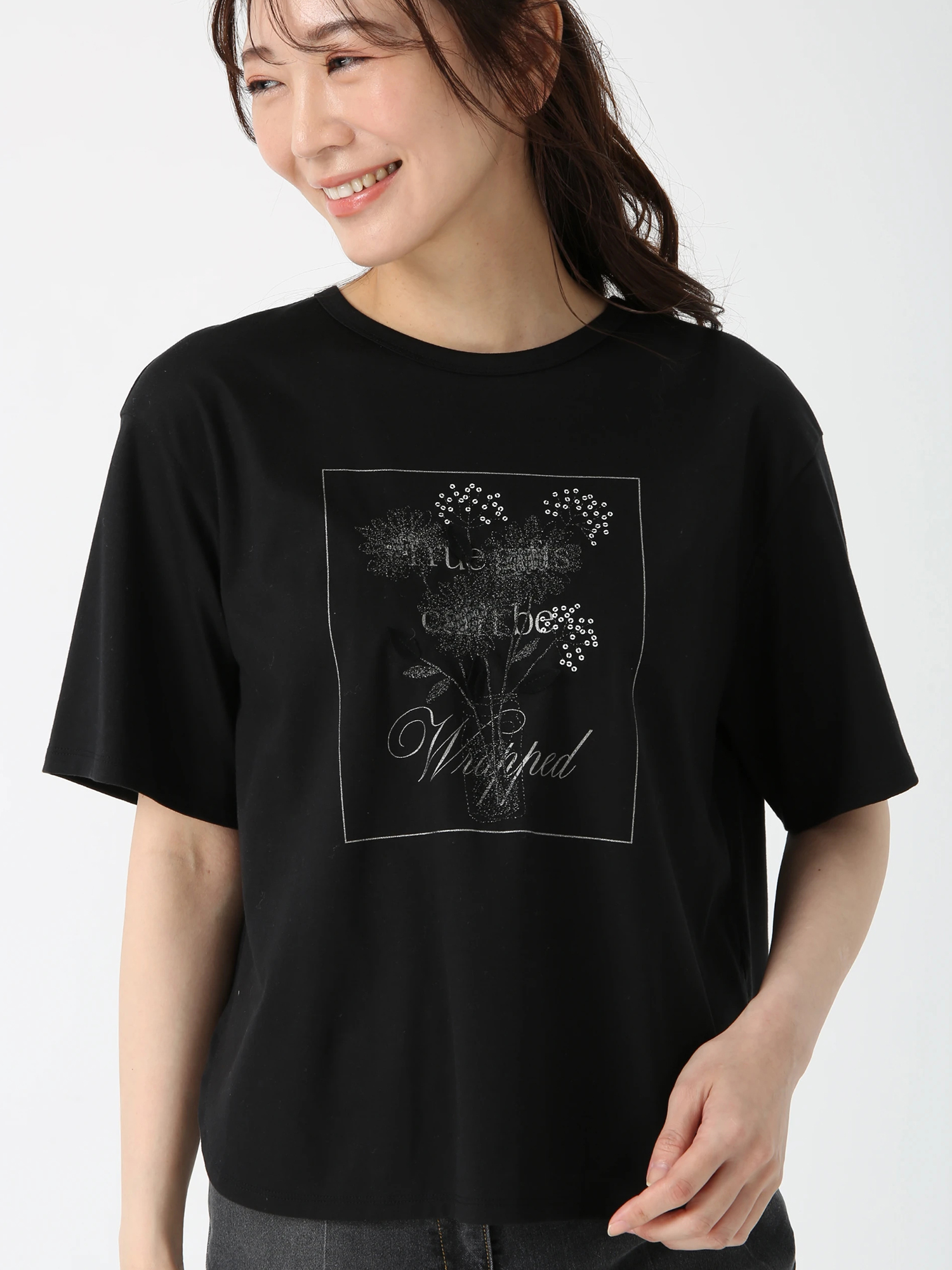 日本製】アートブルーム Tシャツ ｜ JUDY COLLECTION（ジュディ