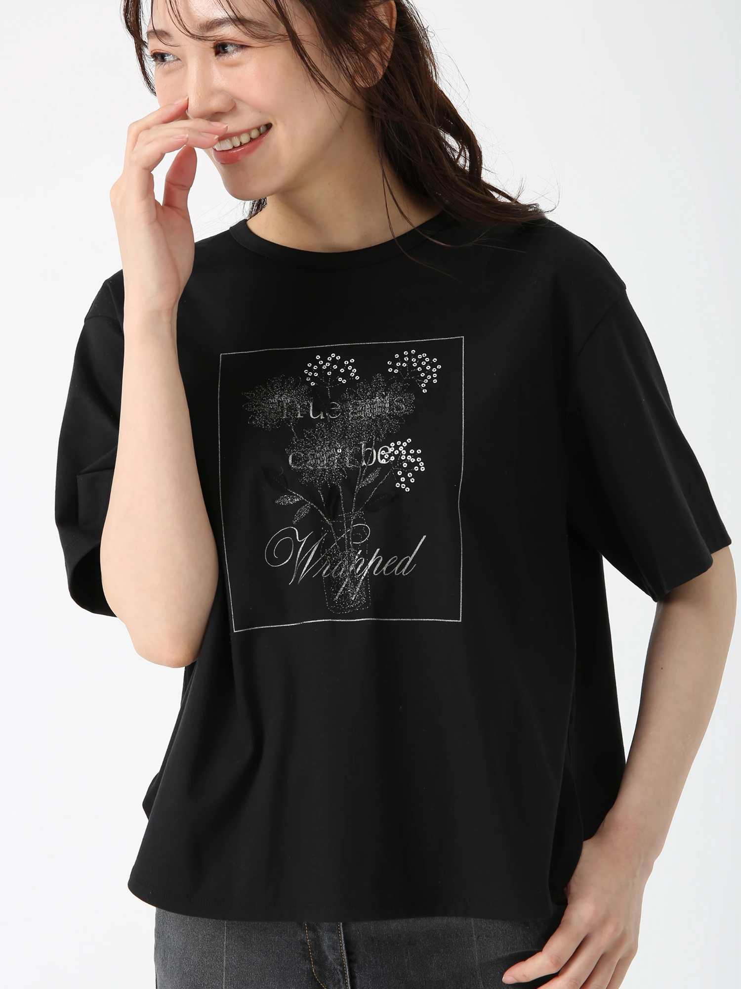 日本製】アートブルーム Tシャツ ｜ JUDY COLLECTION（ジュディ