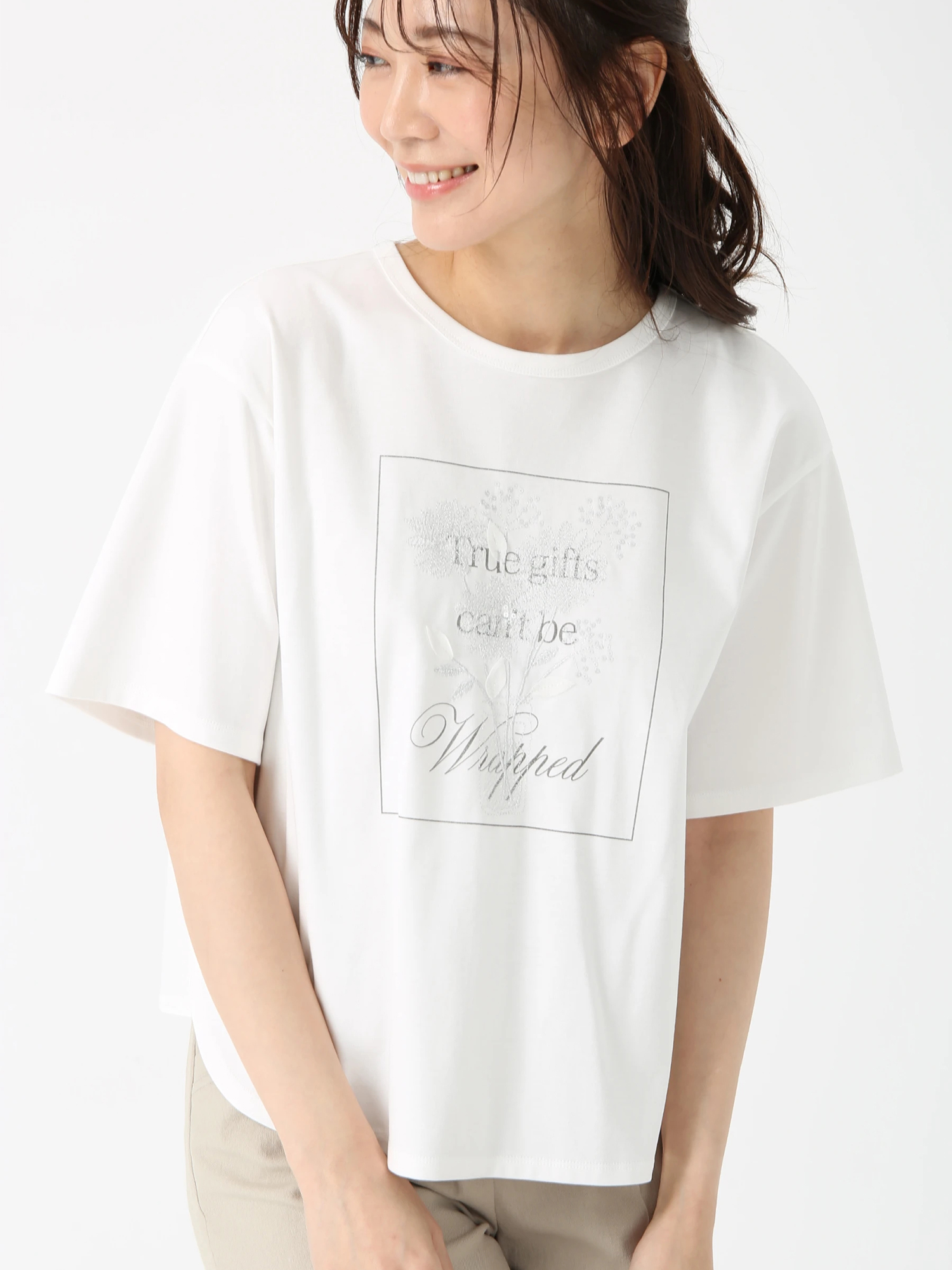 日本製】アートブルーム Tシャツ ｜ JUDY COLLECTION（ジュディ