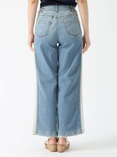 JUDY COLLECTION(ジュディコレクション) |【カタログ掲載】レースライン キャンバス デニム パンツ