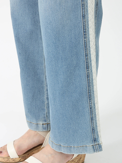 JUDY COLLECTION(ジュディコレクション) |【カタログ掲載】レースライン キャンバス デニム パンツ