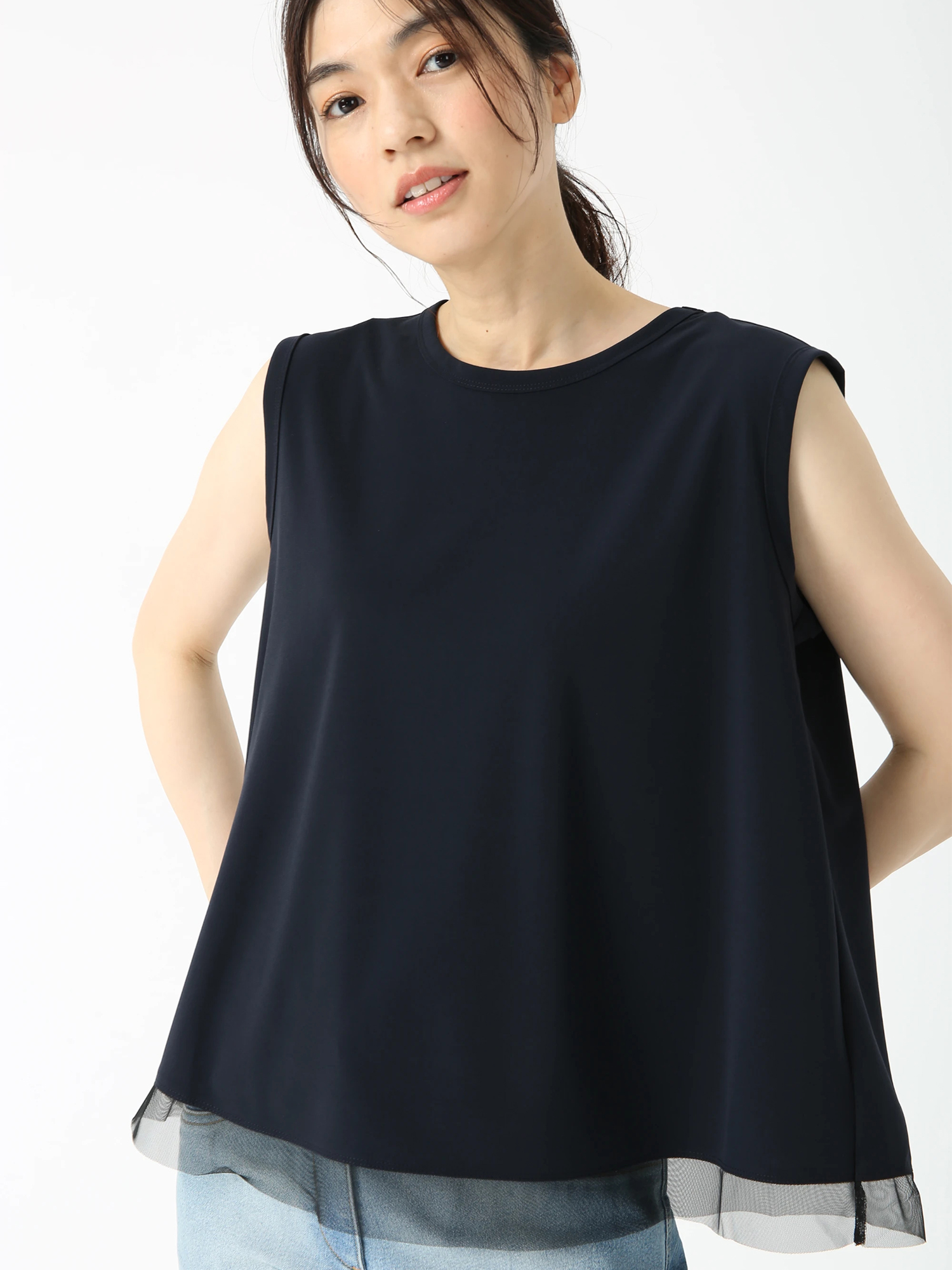 ガルーダツイスト ノースリーブ Tシャツ ｜ JUDY COLLECTION（ジュディ 
