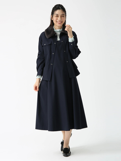JUDY COLLECTION(ジュディコレクション) |TRラメストライプ ジャンパースカート ジャンスカ ワンピース