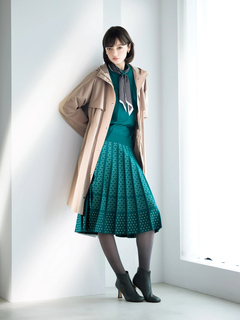 JUDY COLLECTION(ジュディコレクション) |ポーションキルト ダウン コート
