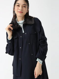 JUDY COLLECTION(ジュディコレクション) |TRラメストライプ ブルゾン