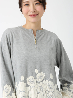 JUDY COLLECTION(ジュディコレクション) |モール ジャガード ニット プルオーバー