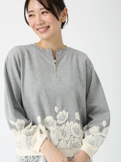 JUDY COLLECTION(ジュディコレクション) |モール ジャガード ニット プルオーバー