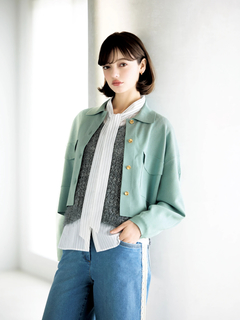 JUDY COLLECTION(ジュディコレクション) |リッチアセテート ニット カーディガン