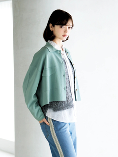 JUDY COLLECTION(ジュディコレクション) |リッチアセテート ニット カーディガン