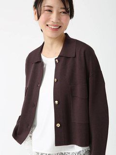 JUDY COLLECTION(ジュディコレクション) |リッチアセテート ニット カーディガン