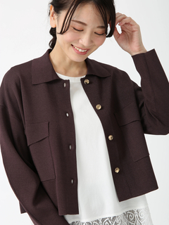 JUDY COLLECTION(ジュディコレクション) |リッチアセテート ニット カーディガン