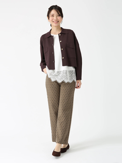 JUDY COLLECTION(ジュディコレクション) |リッチアセテート ニット カーディガン