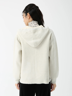 JUDY COLLECTION(ジュディコレクション) |グロッシーモール ニット パーカー フーディー